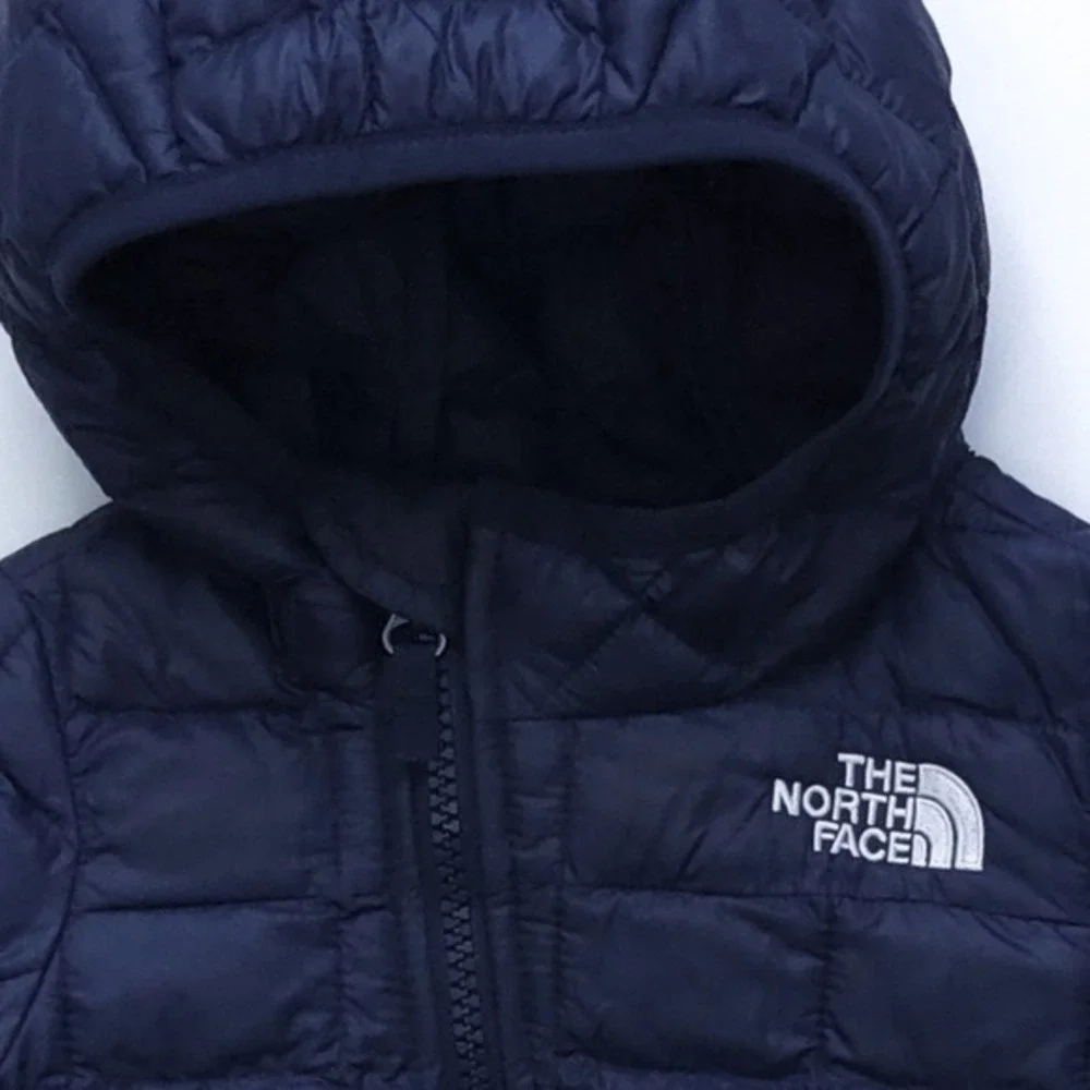 The North Face Navy Blue ThermoBall Eco Hooded Puffer Jacket- Baby 6-12‎ Months